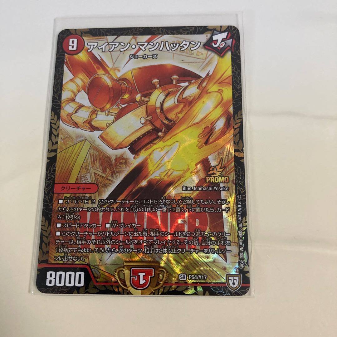 アイアン・マンハッタン SR S8/S10 1枚