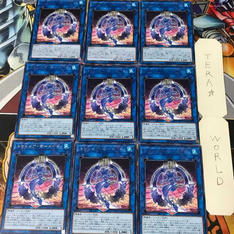 Knightmare Mermaid 1 rare, set of 9 Tera.