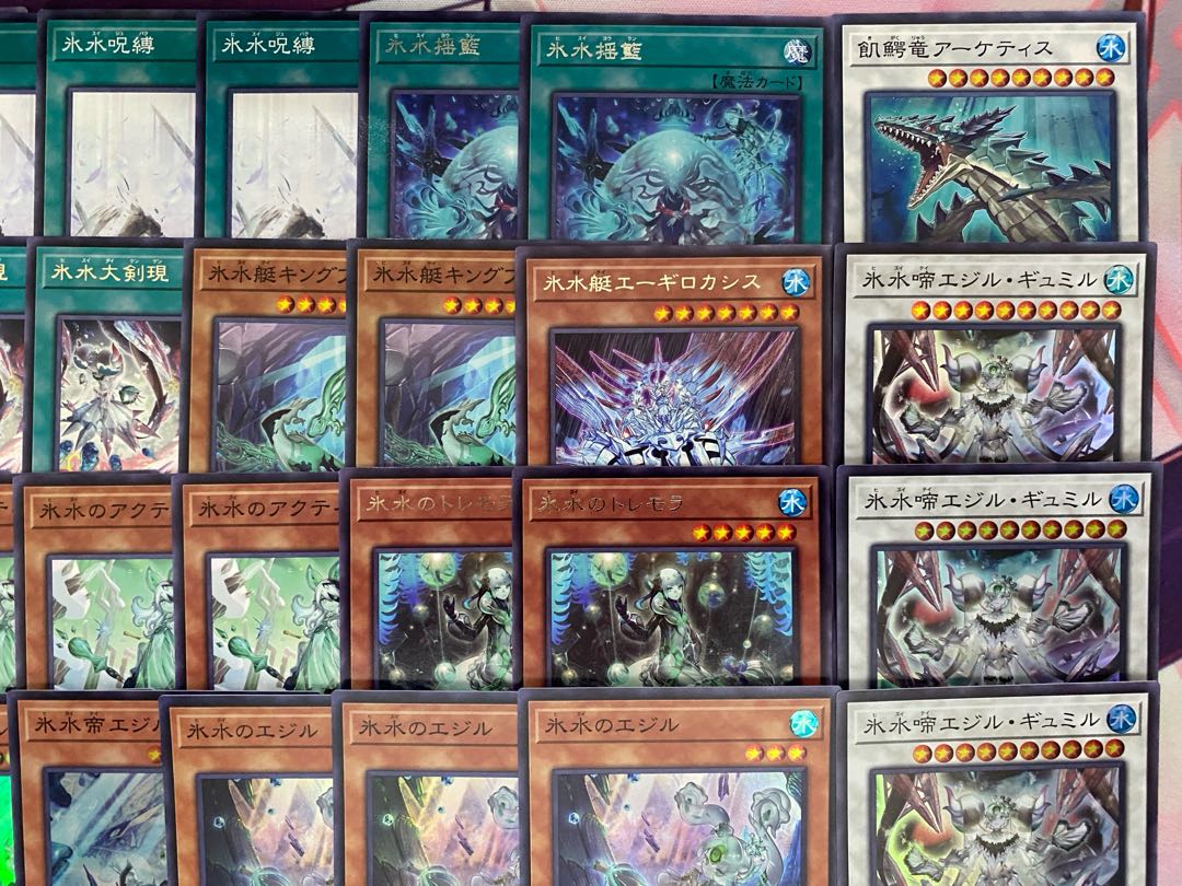 【24時間以内発送】遊戯王　氷水　ヒスイ　本格構築済みデッキ 1枚