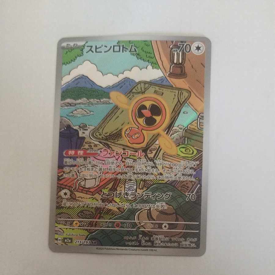 @ @ スピンロトム AR 213/193 1枚