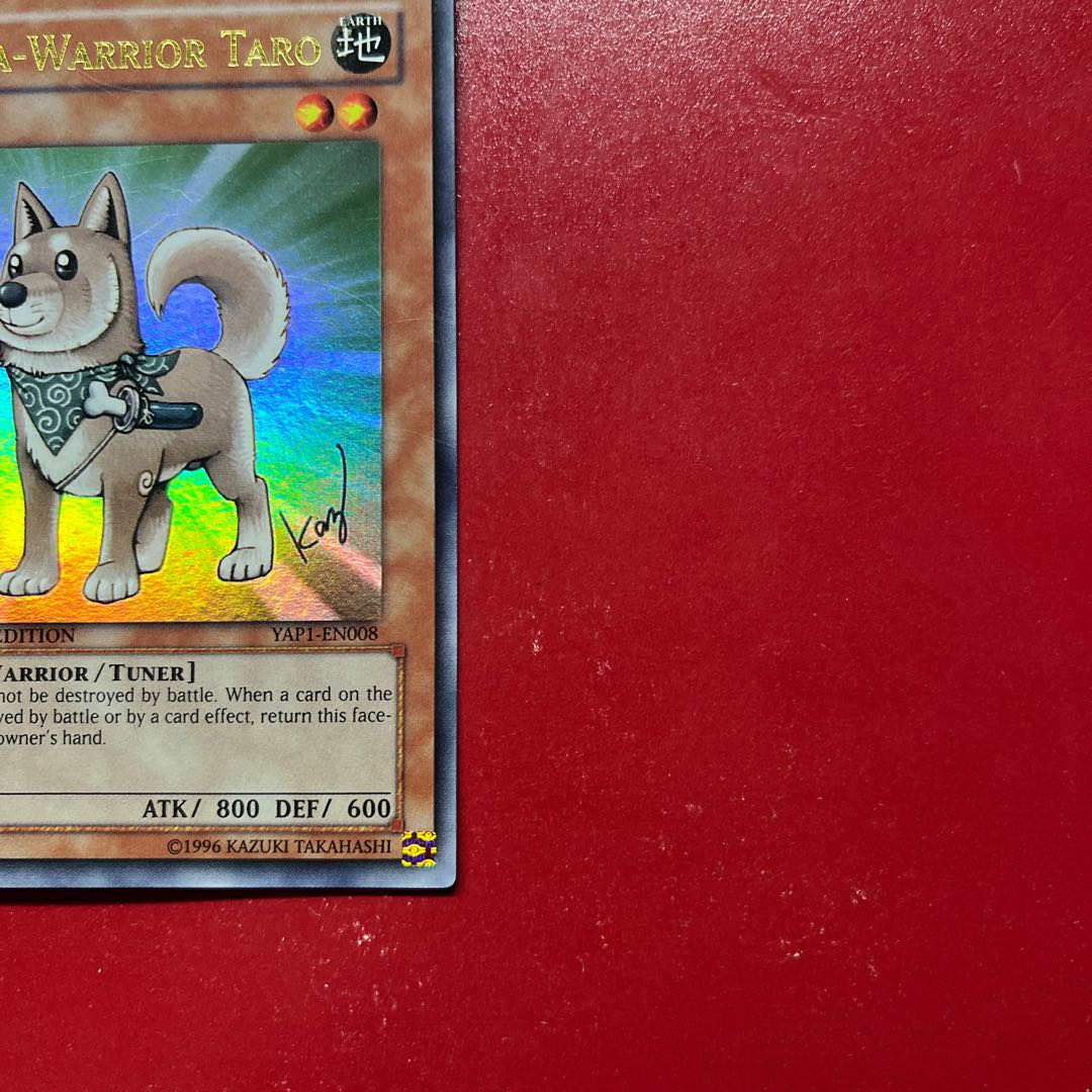 Yo 2 Yr 1 遊戯王 柴戦士タロ 【YAP1】海外版 ウルトラ 1枚