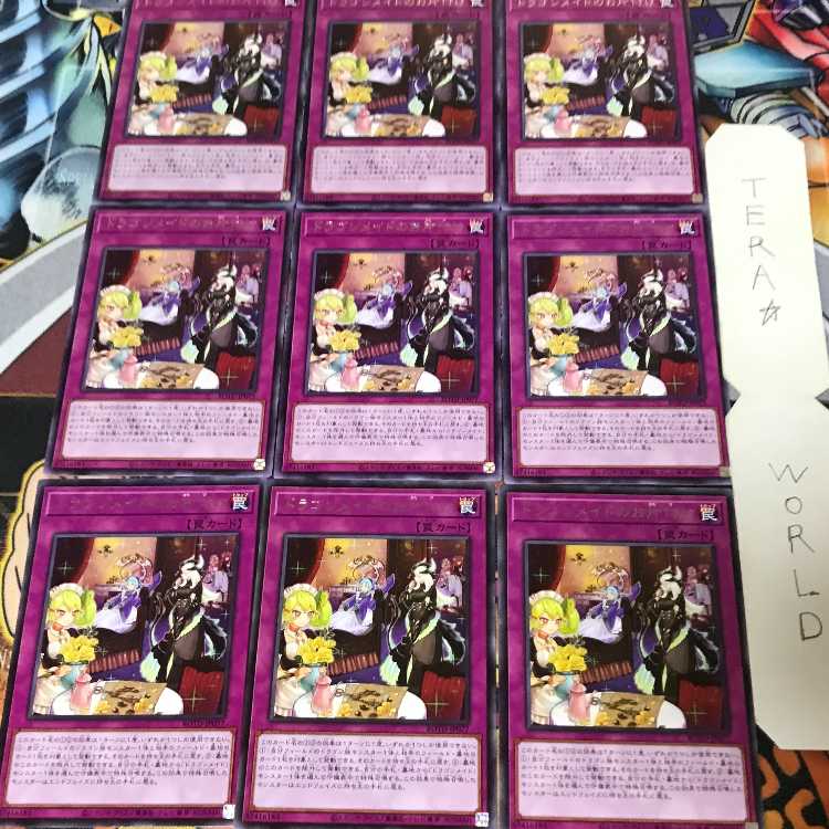 Dragonmaid Tidying ROTD 1 rare set of 9 tera