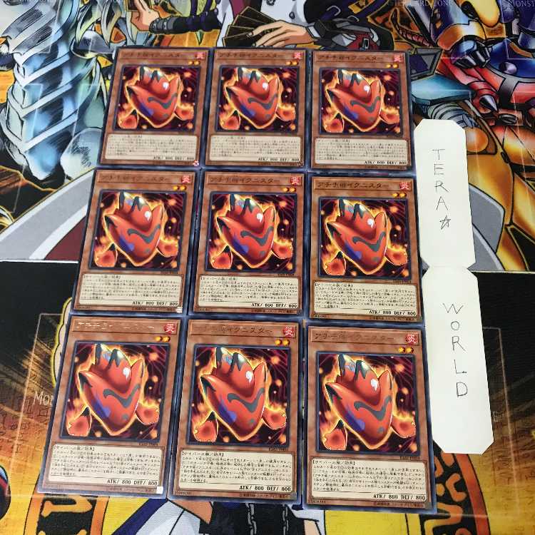 Achichi @ Ignistar 1 rare set of 9 tera.