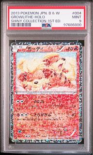 PSA9] Growlithe (Kira) U 004/020 1枚