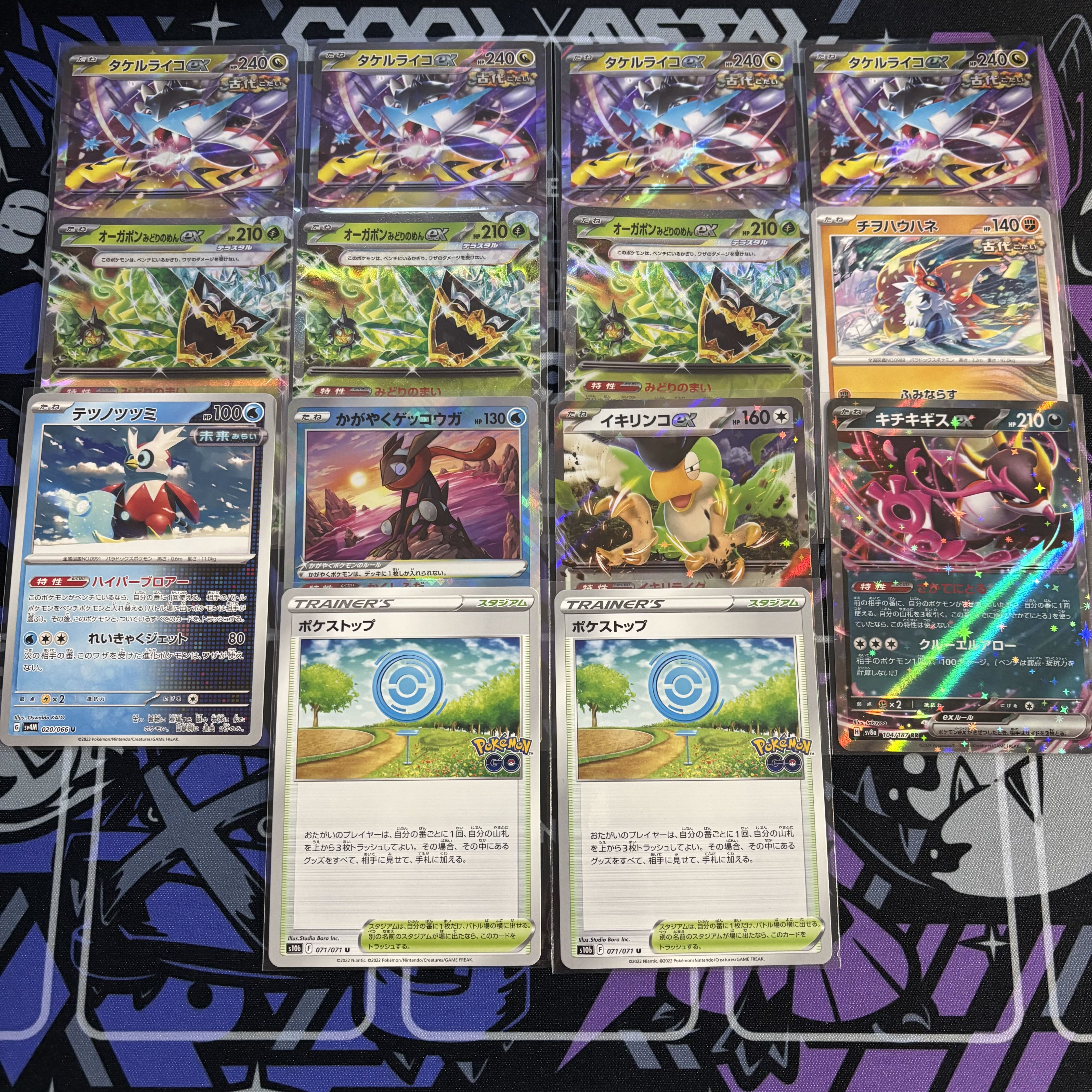 ポケカ 構築済み デッキ タケルライコex オーガポンex ポケカ 構築済み デッキ タケルライコex オーガポンex