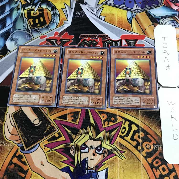 Pyramid Turtle PH 2nd period ver 1 normal, set of 3 Tera.