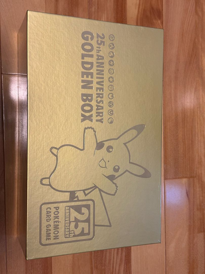 ポケカ シュリンク付 25th ANNIVERSARY GOLDENBOX 未開封BOX  1BOX