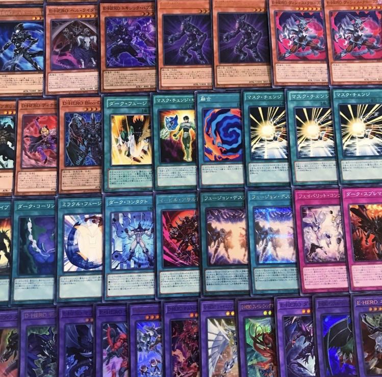 遊戯王　大会構築HEROデッキ40枚＋EX15枚 遊戯王 大会構築HEROデッキ40枚＋EX15枚
