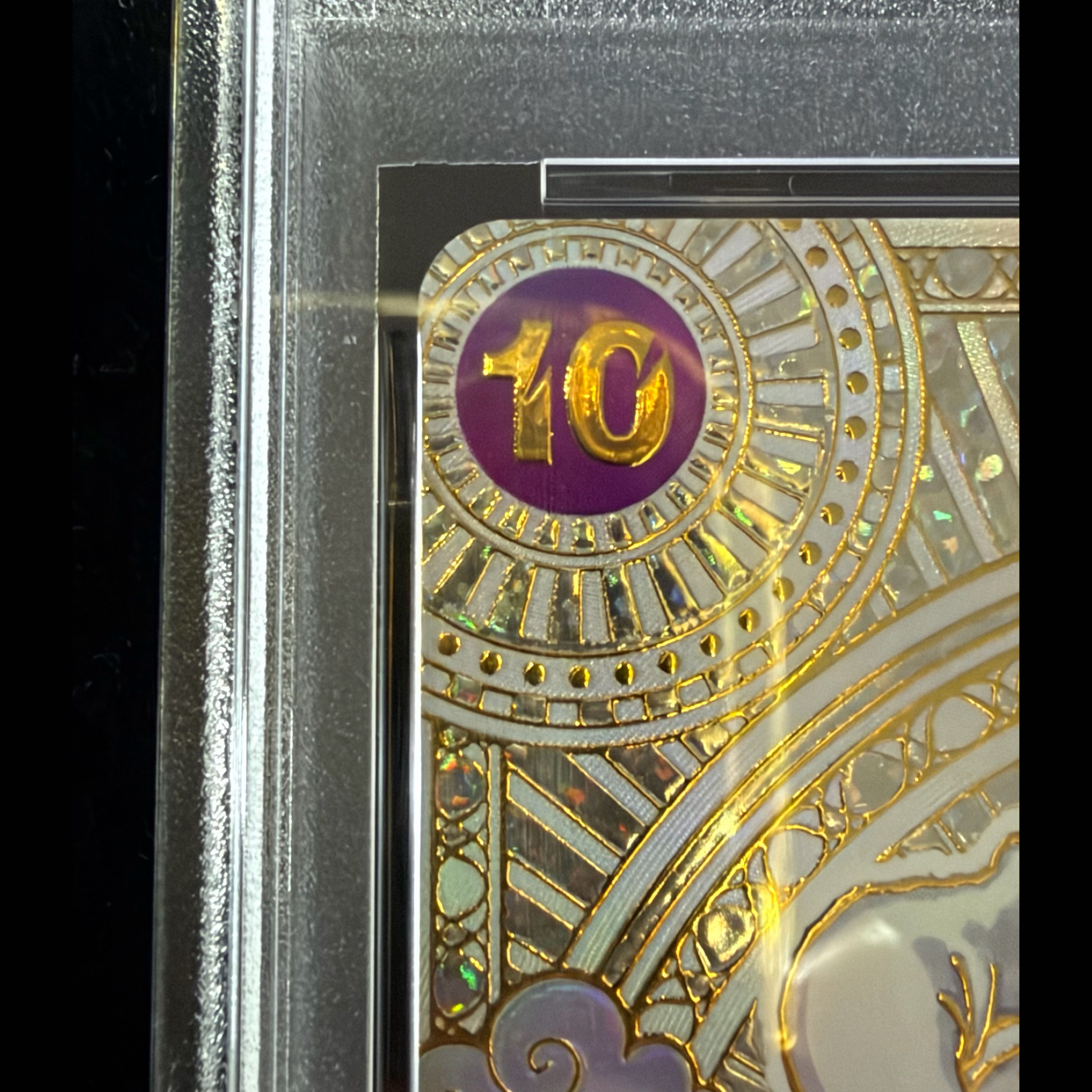 【PSA10】モンキー・D・ルフィ(パラレル)(金パラレル・金背景) P-SEC OP05-119 1枚