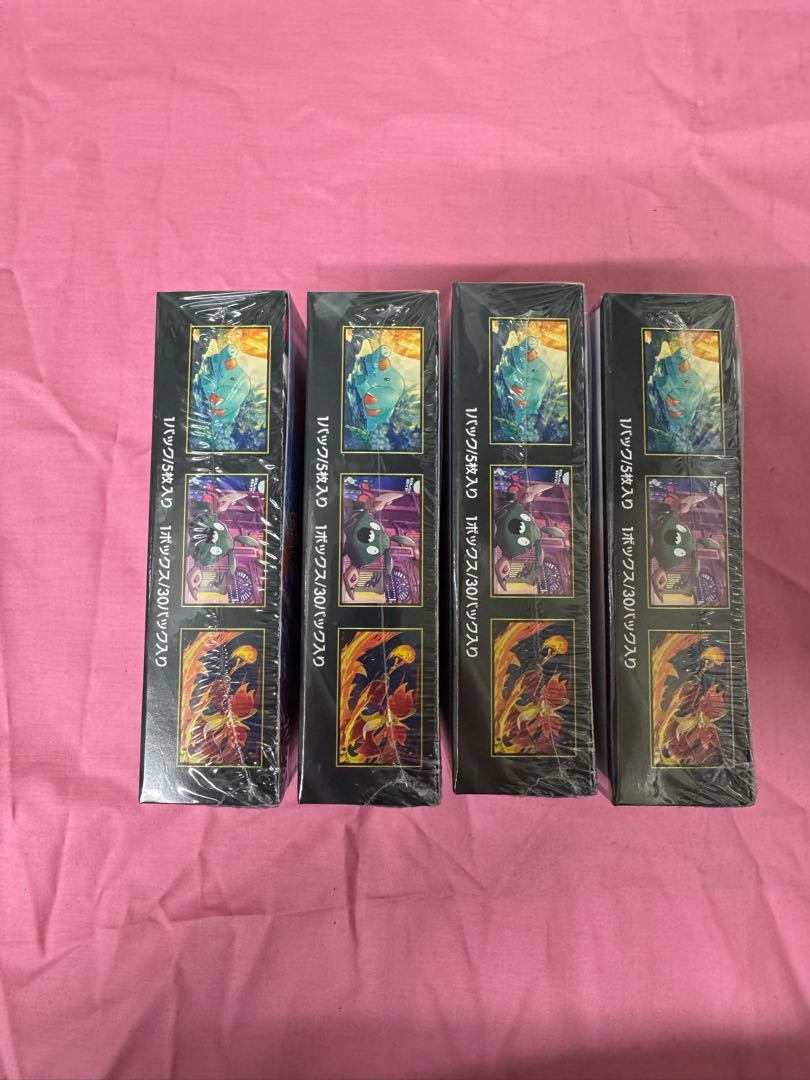 未開封シュリンク付き 拡張パック 「ニンジャスピナー」 未開封BOX  4BOX