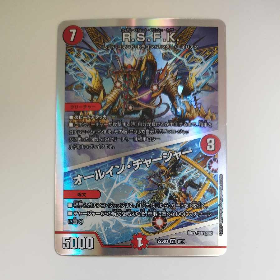 @3 @3 R.S.F.K.｜All-in Charger VR 8/14 1枚