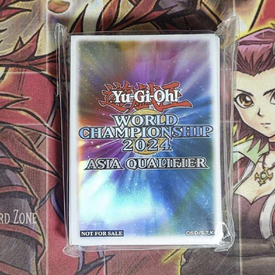 【超希少・未開封】遊戯王 公式 WCQ 2024 アジア スリーブ 70枚