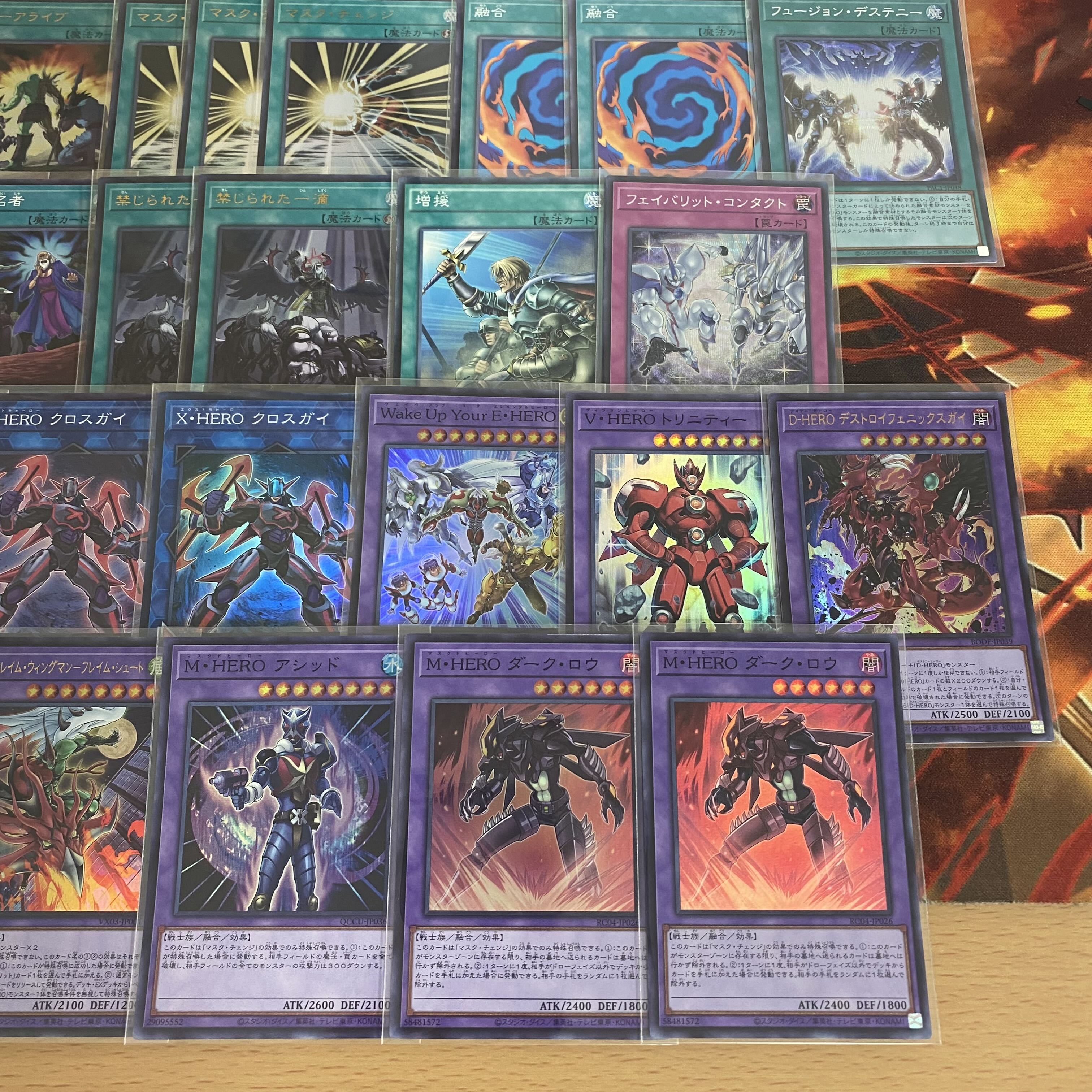 Yu-Gi-Oh HERO Deck Winning Construction Hero Flame Shoot Ash Blossom & Joyous Spring Multiply