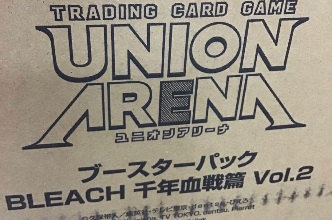 Union Arena Bleach BLEACH New Carton Thousand Year Blood Battle Arc 2