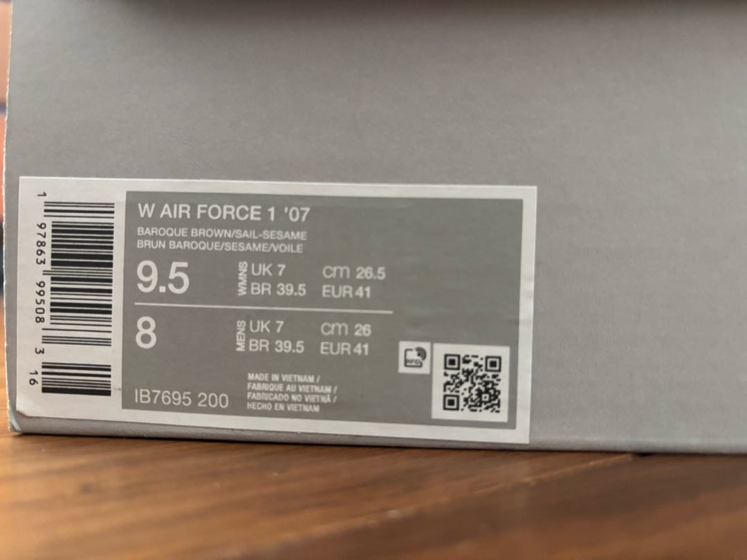 Nike Women's Air Force 1 "Leopard" 26.5cm