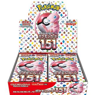 強化拡張パック「ポケモンカード151（イチゴーイチ）」 未開封BOX  1BOX