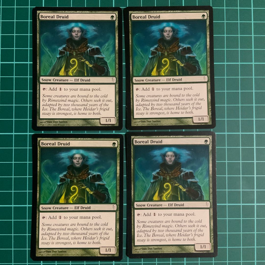 MTG Droids of Boreal, 4 copies, Magic the Gathering