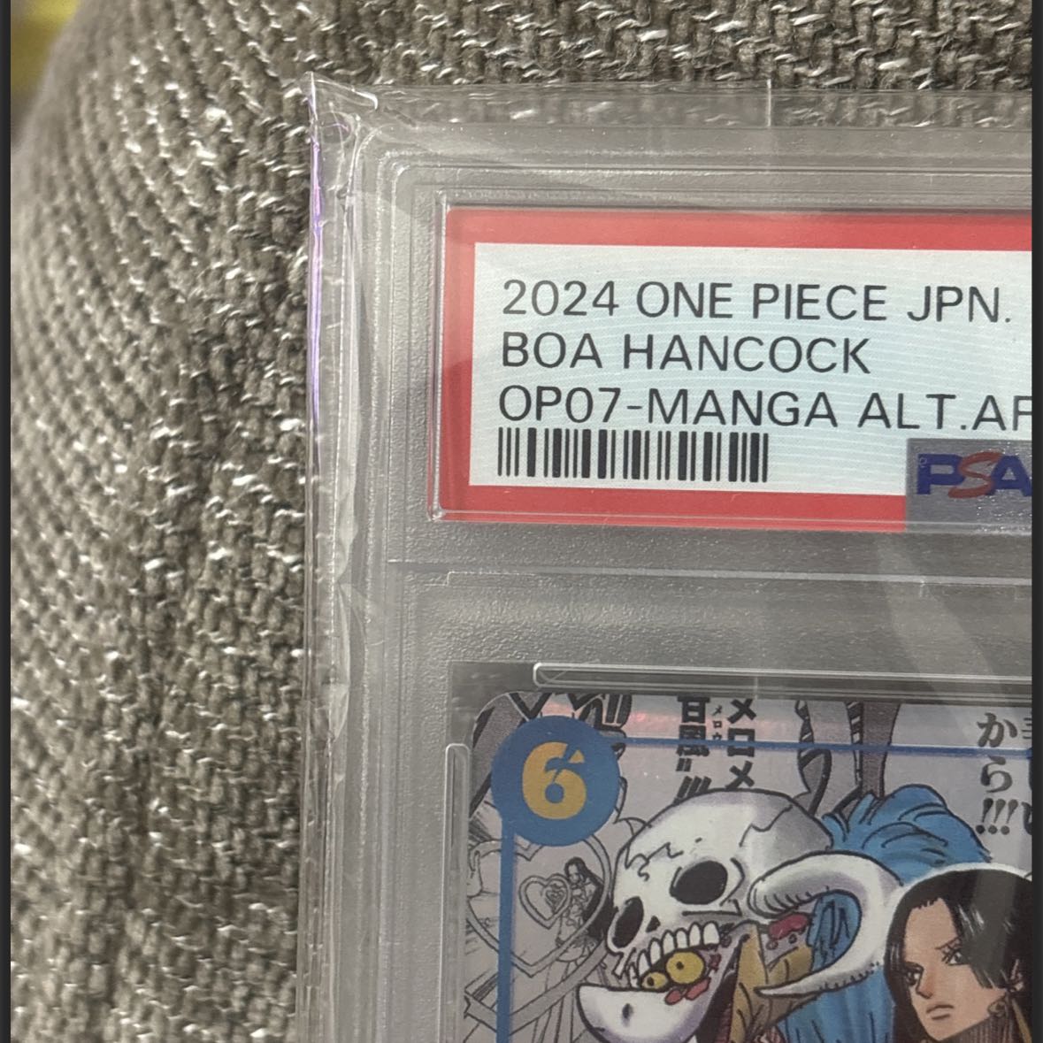 PSA10] Boa Hancock (Parallel) (Super Parallel) (Comic Parallel, Comipara, Cartoon Background) P-SR OP07-051