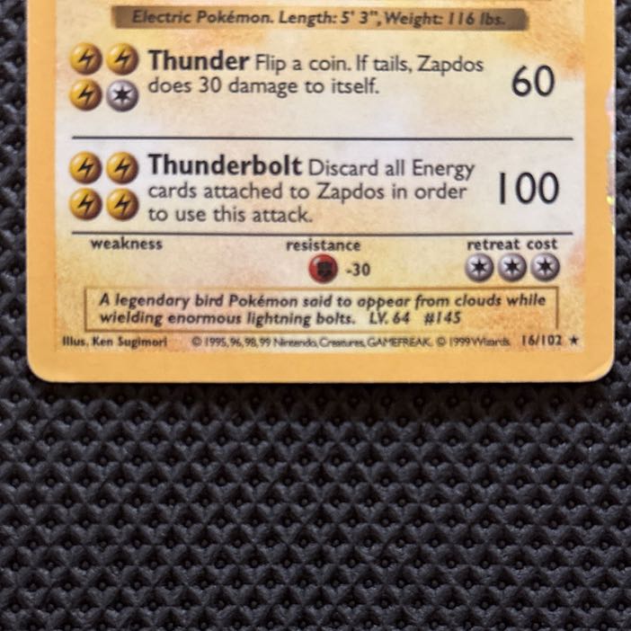 Zapdos English version Kira ★