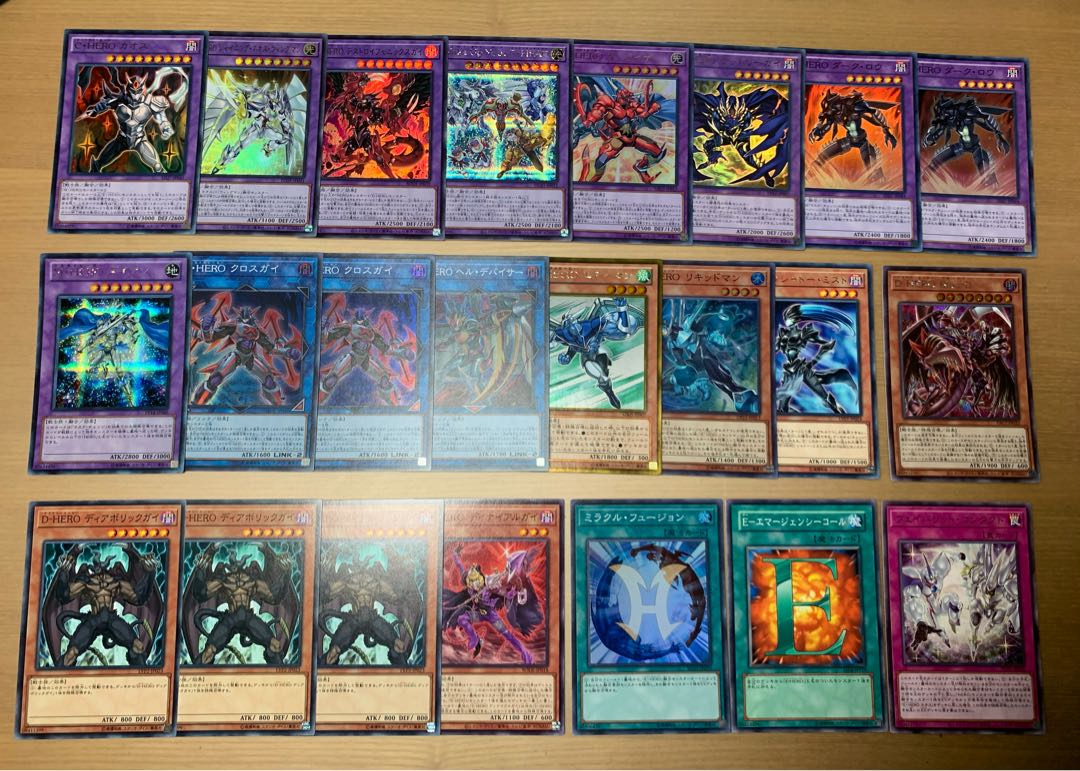 King of Games (i.e. rock-paper-scissors game) Yu-Gi-Oh! HERO Hero Deck Parts 1枚