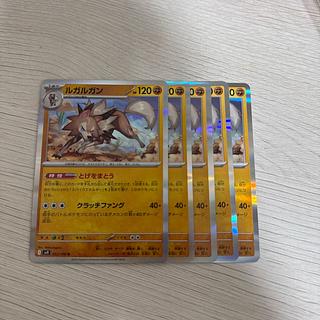 5枚 ルガルガン R 052/100