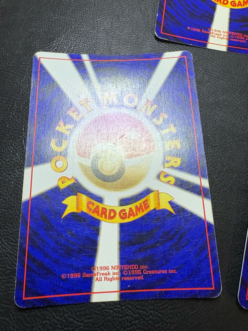 neo series kira card set pokemon cards old back 3枚