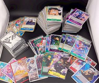 【中古品】 まとめ売り　ノーマル、R、SR、ワンピースカード　トレカ