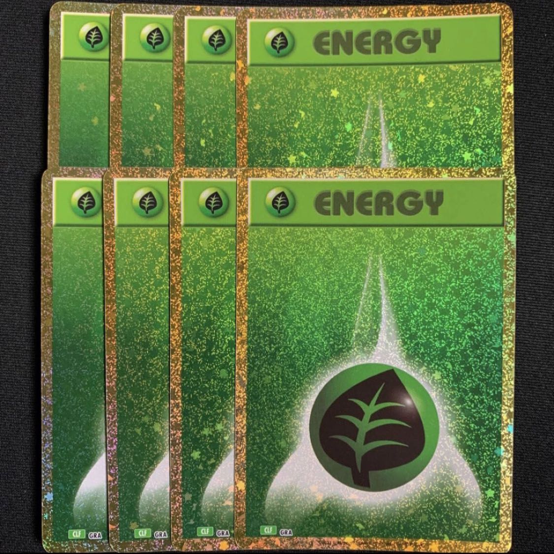 Basic GrassEnergy 8 cards Pokémon Cards Classic classic