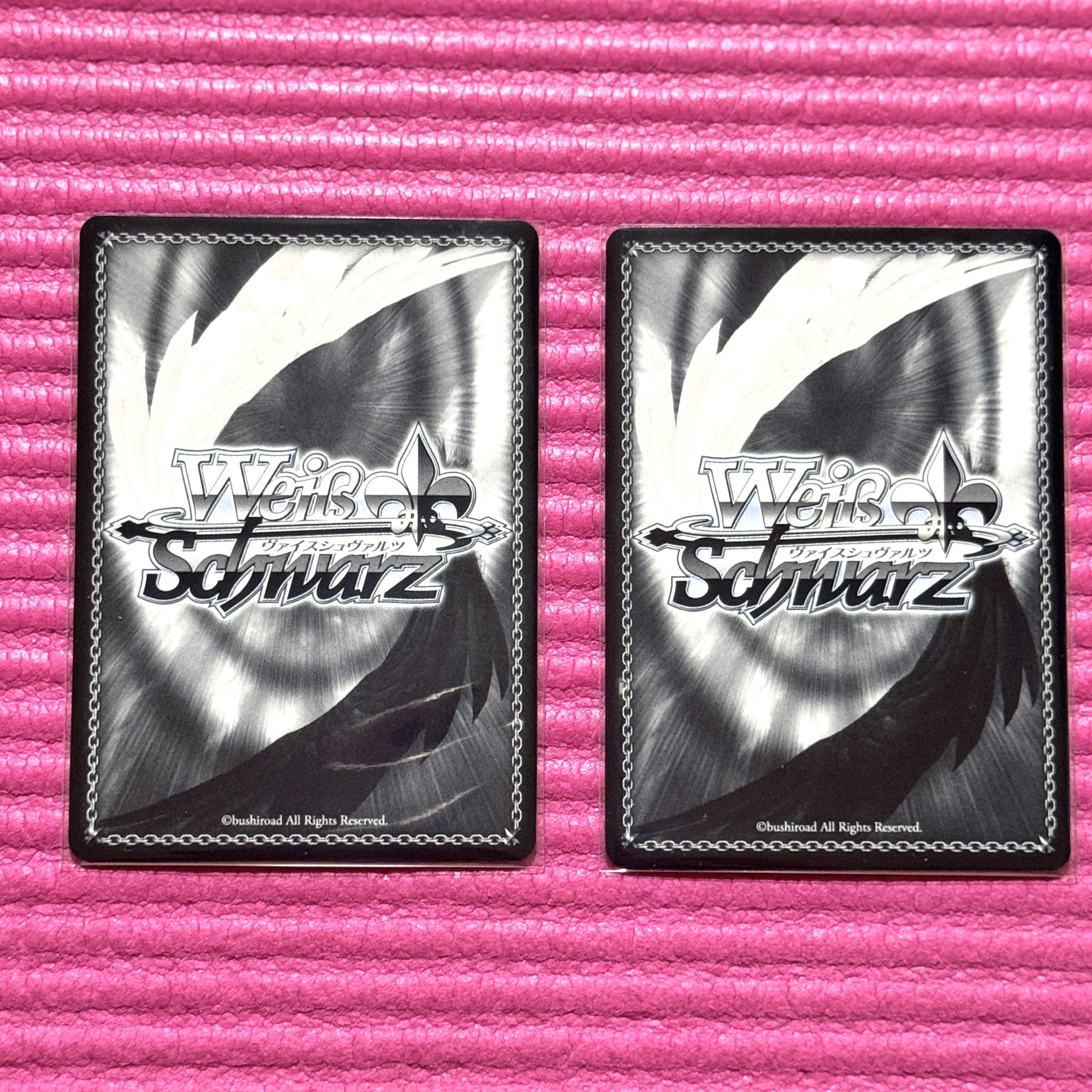 ヴァイスシュヴァルツ WS ジャーキーが大好物 チュチュ BDR 箔押し 2枚