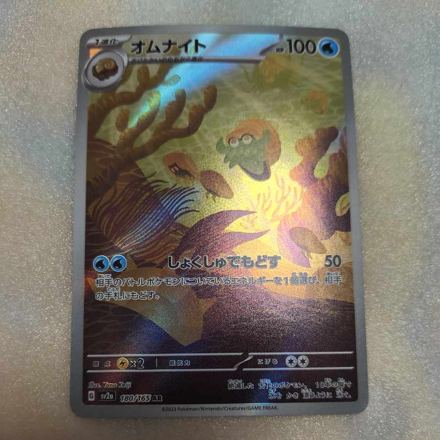 Omanyte AR 180/165 1枚