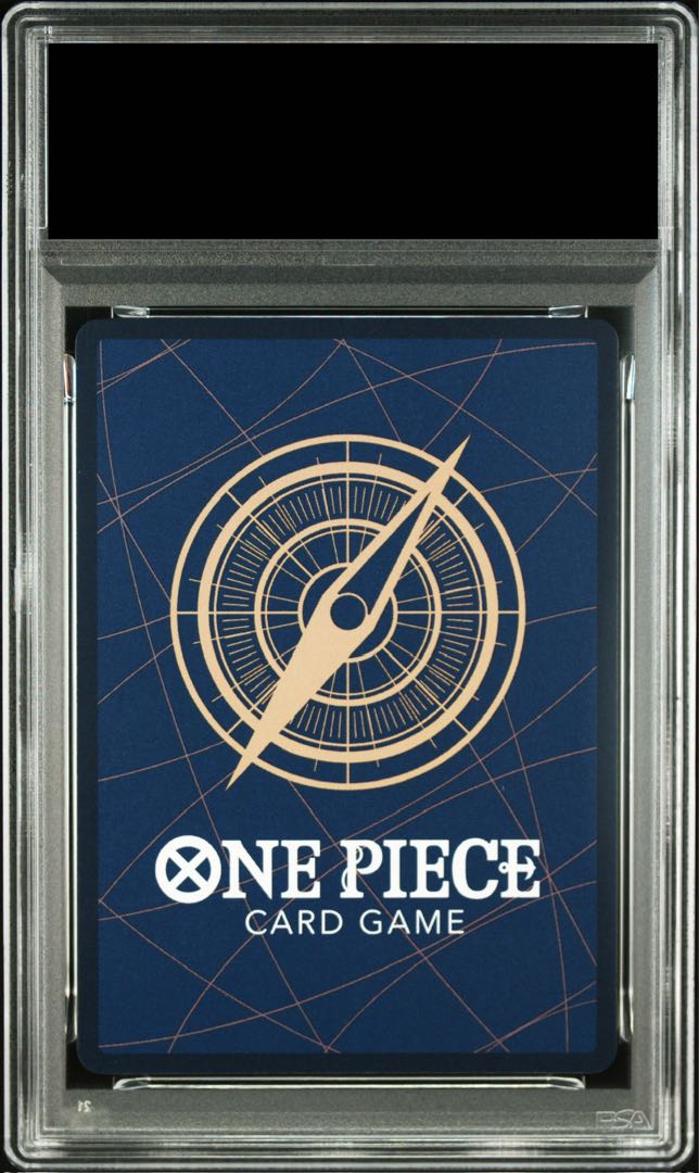 【PSA10】モンキー・D・ルフィ(パラレル)(スーパーパラレル)(コミックパラレル・コミパラ・漫画背景) P-SEC OP11-118 1枚