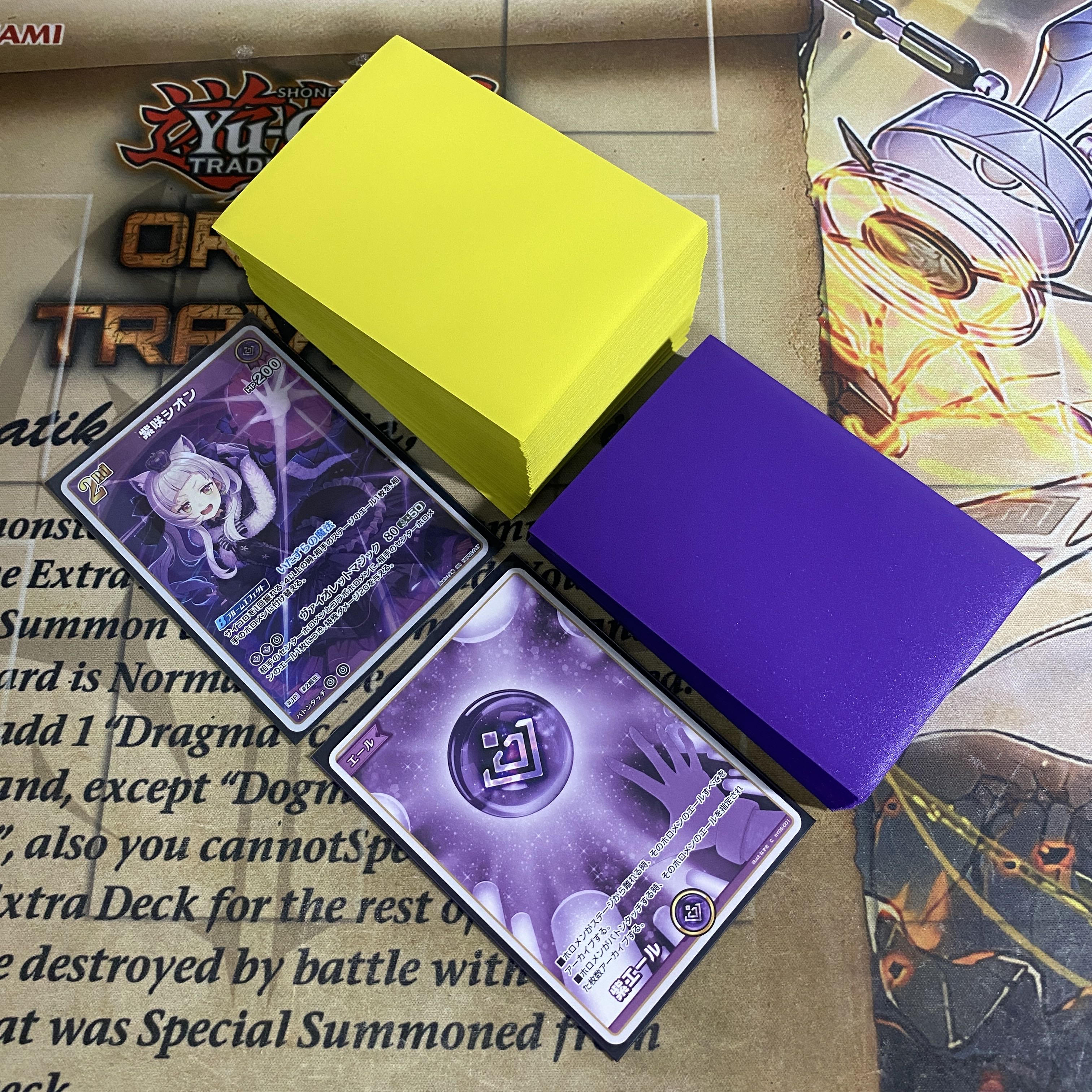 salt shachi deck full-scale construction hololive card holoka shahana shaka kuroe shisaki zion 1枚