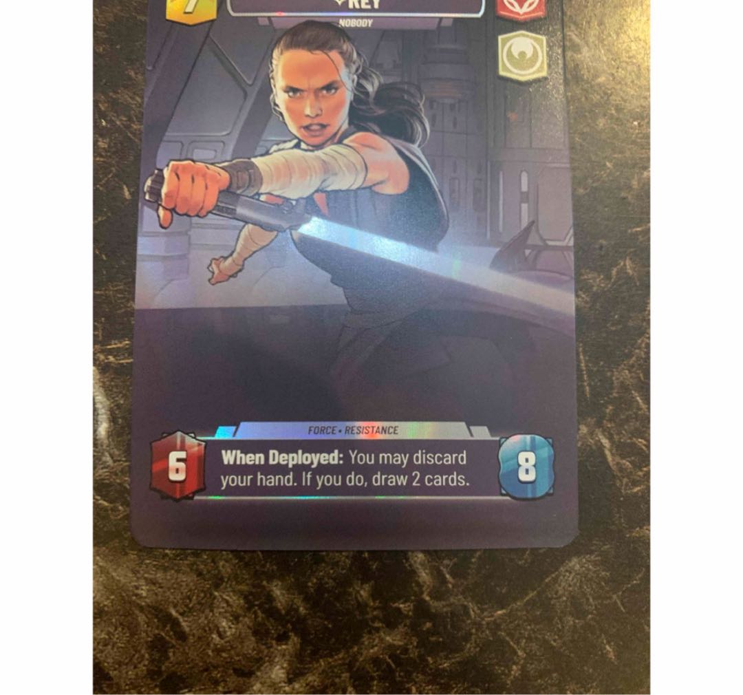 スターウォーズ　アンリミテッド　rey レイ　ショーケース　1016 1枚