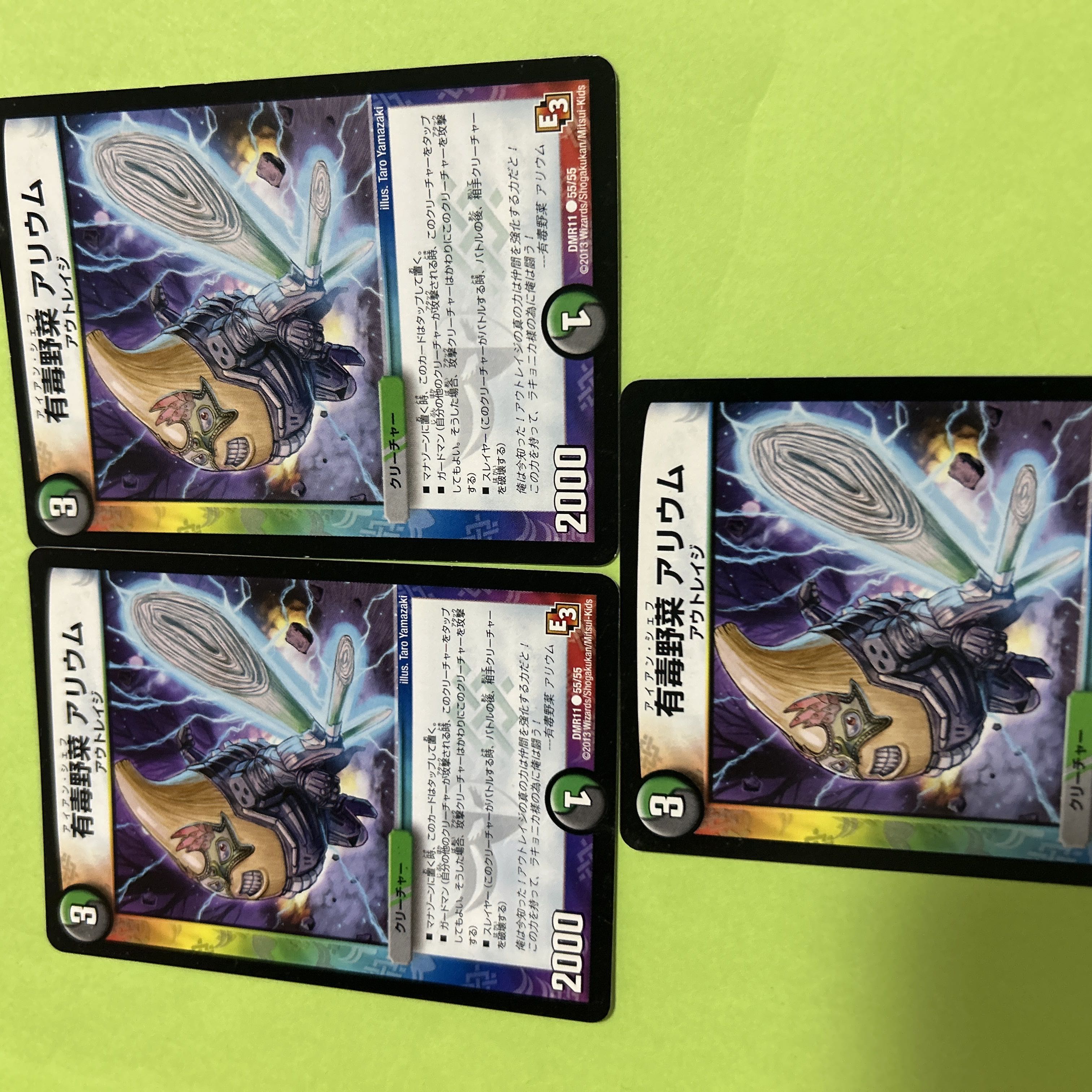 3枚 有毒野菜 アリウム C 55/55