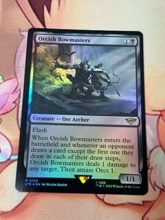 MTG オークの弓使い/Orcish Bowmasters ボーダーレス英語版 MTG オークの弓使い/Orcish Bowmasters ボーダーレス英語版