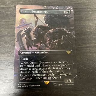 MTG】オークの弓使い/Orcish Bowmasters Foil 英語 ② MTG】オークの弓使い/Orcish Bowmasters Foil 英語 ②