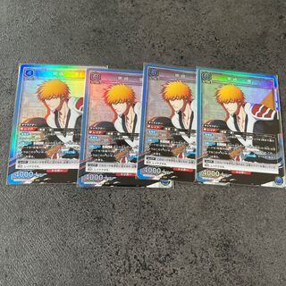 黒崎一護 青 SR パラレル 悔しく サイン ブリーチ ユニオン 黒崎一護 青 SR パラレル 悔しく サイン ブリーチ ユニオン