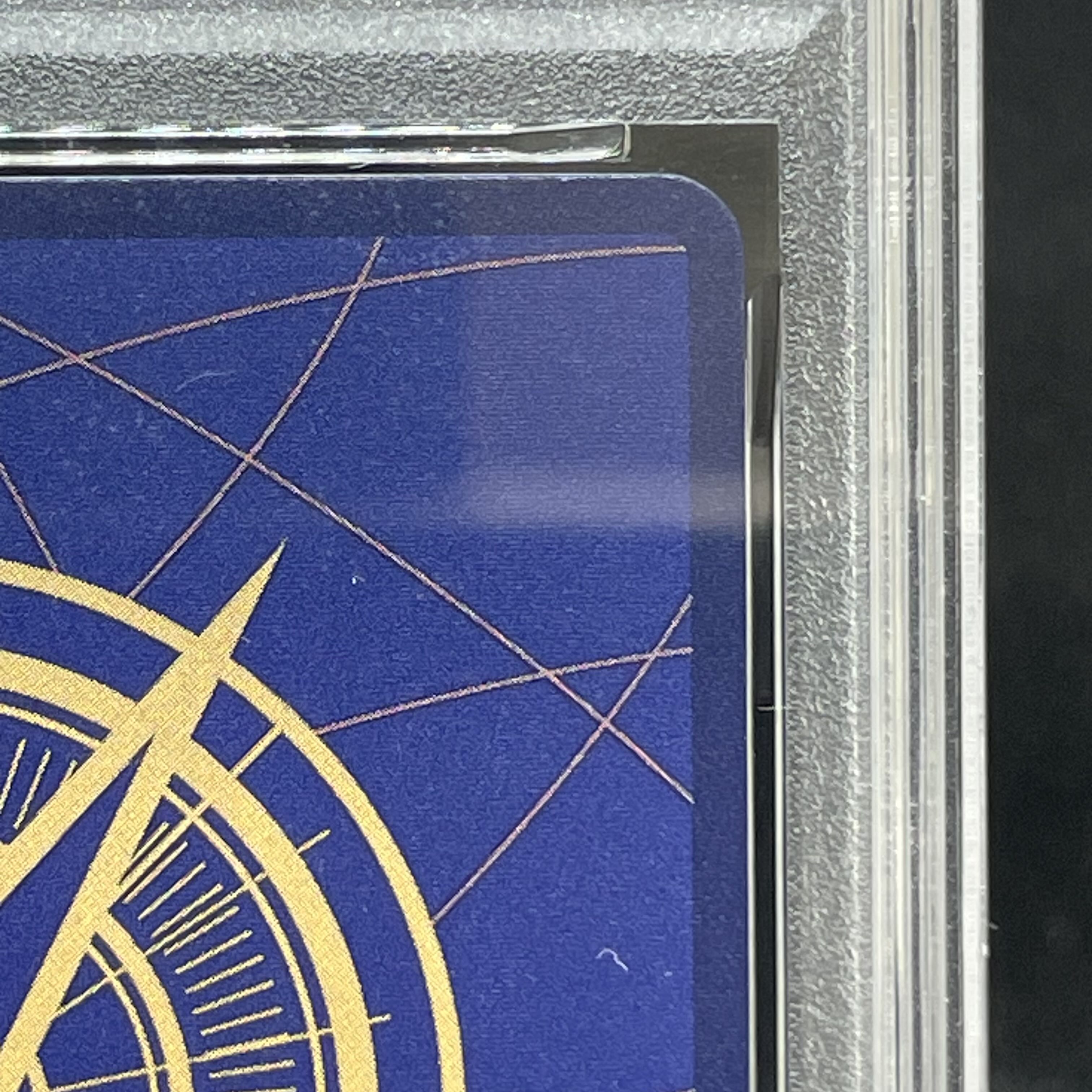 [PSA9] Monkey D. Luffy (Parallel) (Silver Parallel, Silver Background) P-SEC OP05-119 1枚