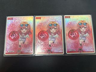 Red Ale (illust: Studio Viga Co., Ltd.) [SY] {hY03-013} Ririka Ichijo Holoka Hololive Card 3枚