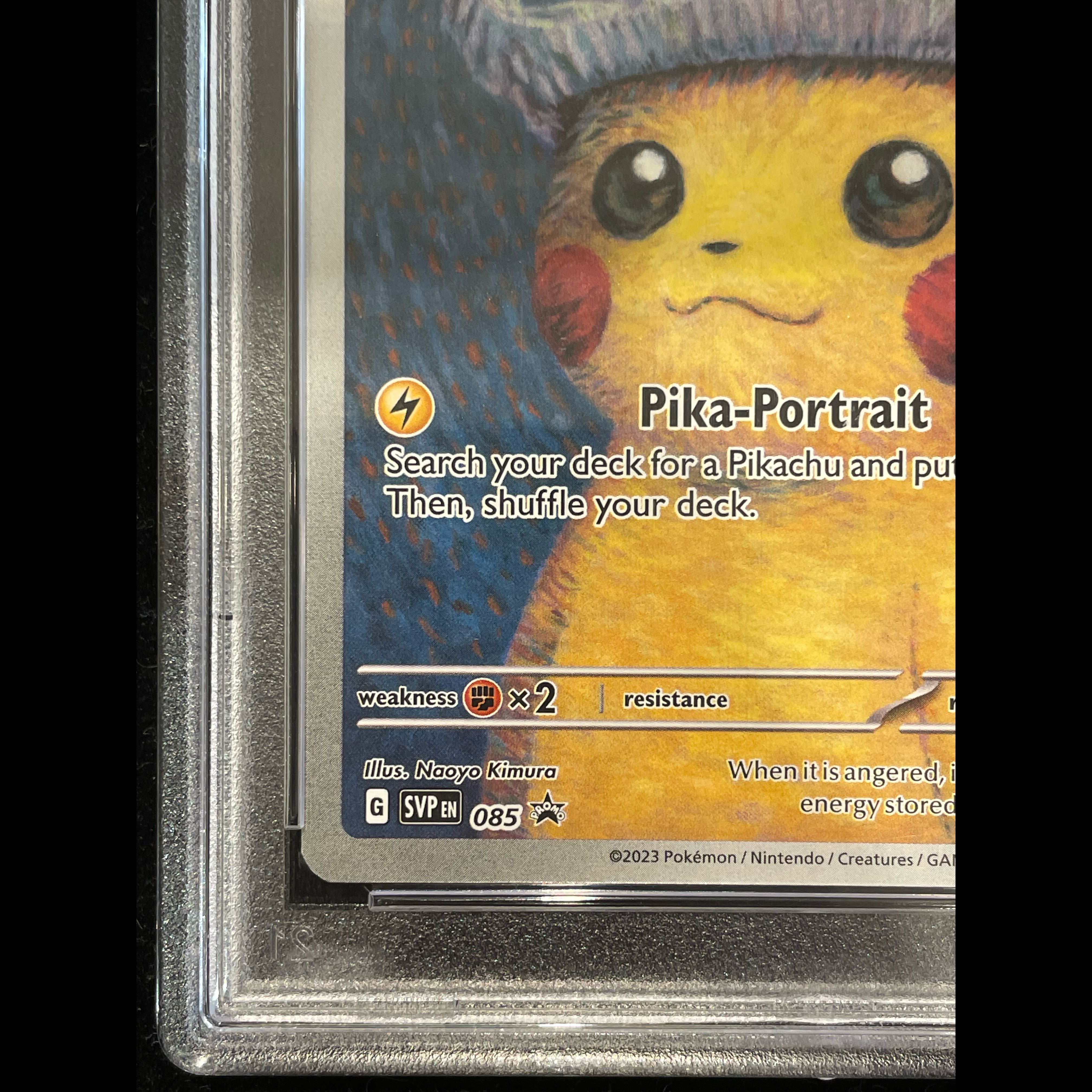 【PSA10】 Pikachu with Grey Felt Hat 《ゴッホピカチュウ》 (プロモ) {085/SV-P} [海外版] 1枚