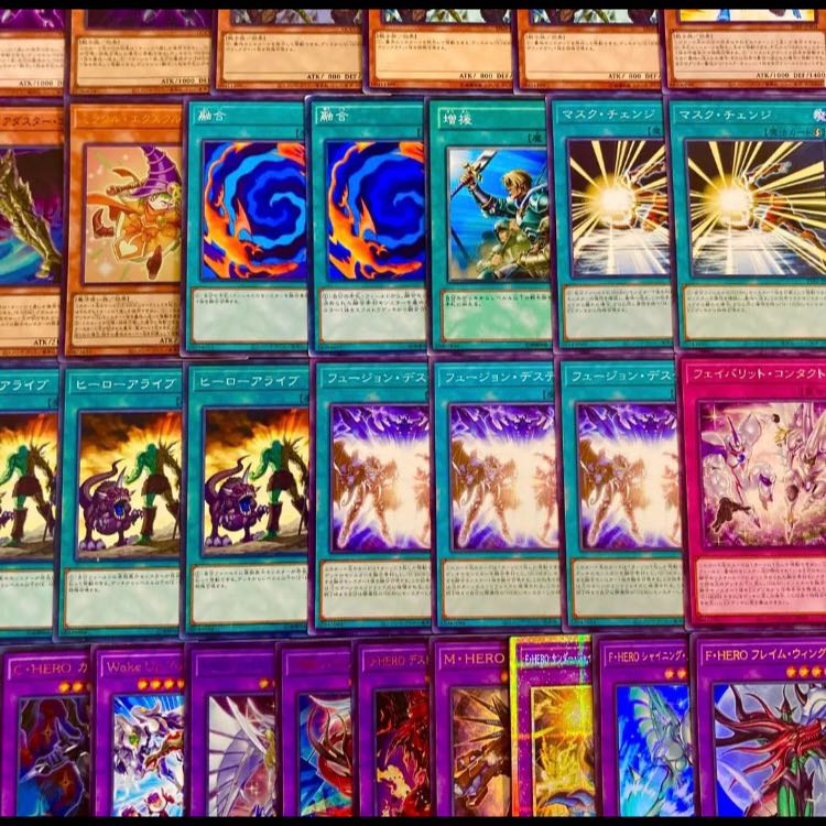 遊戯王【新規入り構築！！】ＨＥＲＯデッキ４０枚 1枚