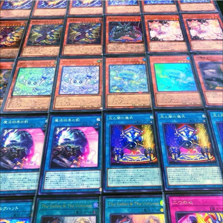 遊戯王【大会用究極構築！！三重スリーブ！！】光と闇の儀式デッキ40