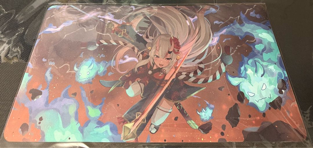 Hollow Live Ayame Hyakki Play Mat Desk Mat Rubber Mat Unopened