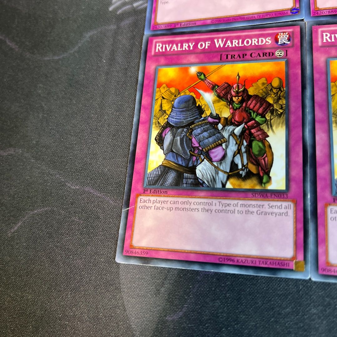 群雄割拠　センサー万別　英語版　　A-00133 1枚