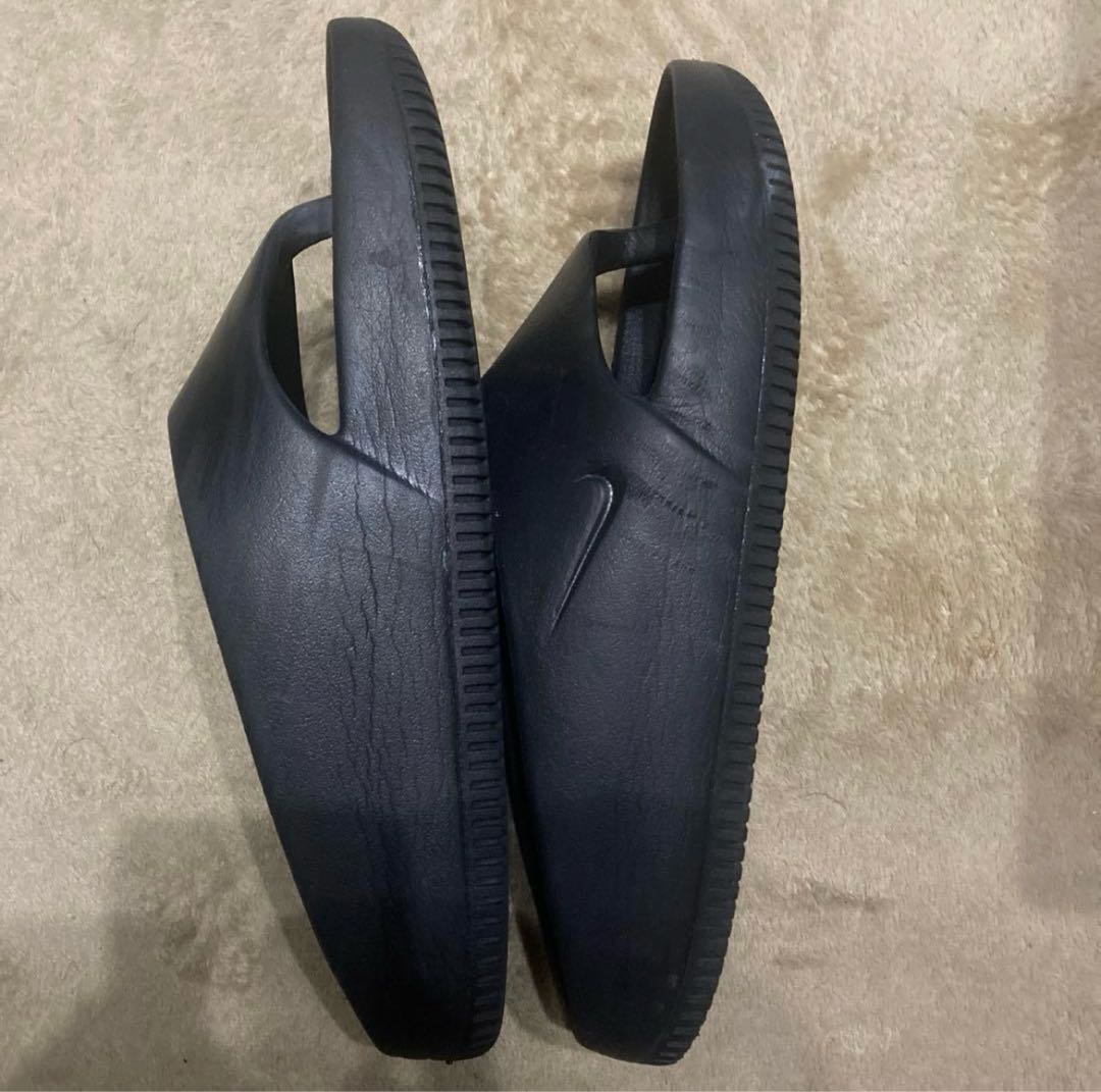 Nike ナイキ ブラック カームフリップフロップ　スライドサンダル 24cm 24cm