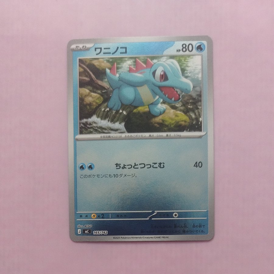 @2 @2 Totodile (Mirror Version) S-TD 165/742 1枚