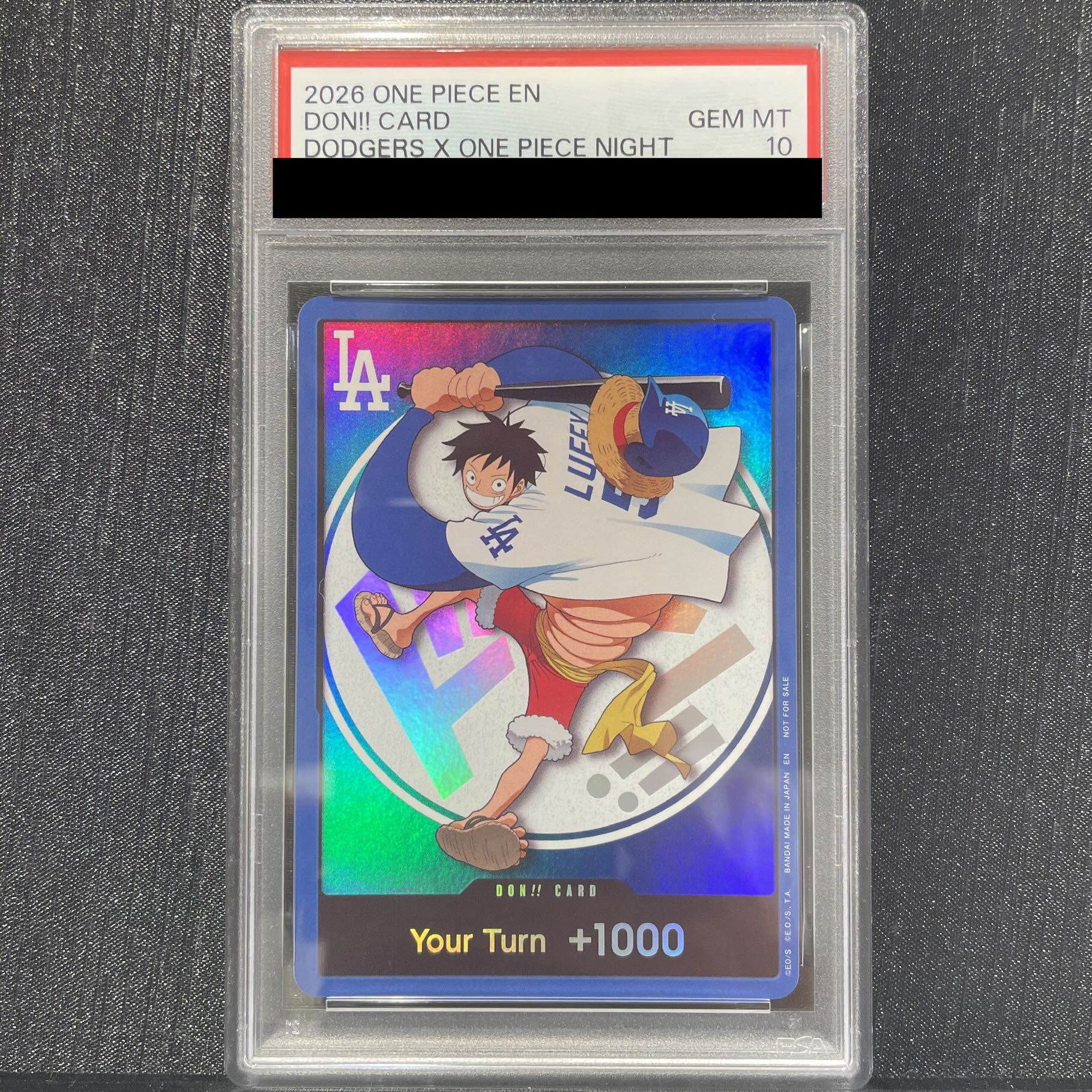[PSA10] Don Card (English Version / Dodgers)  1枚