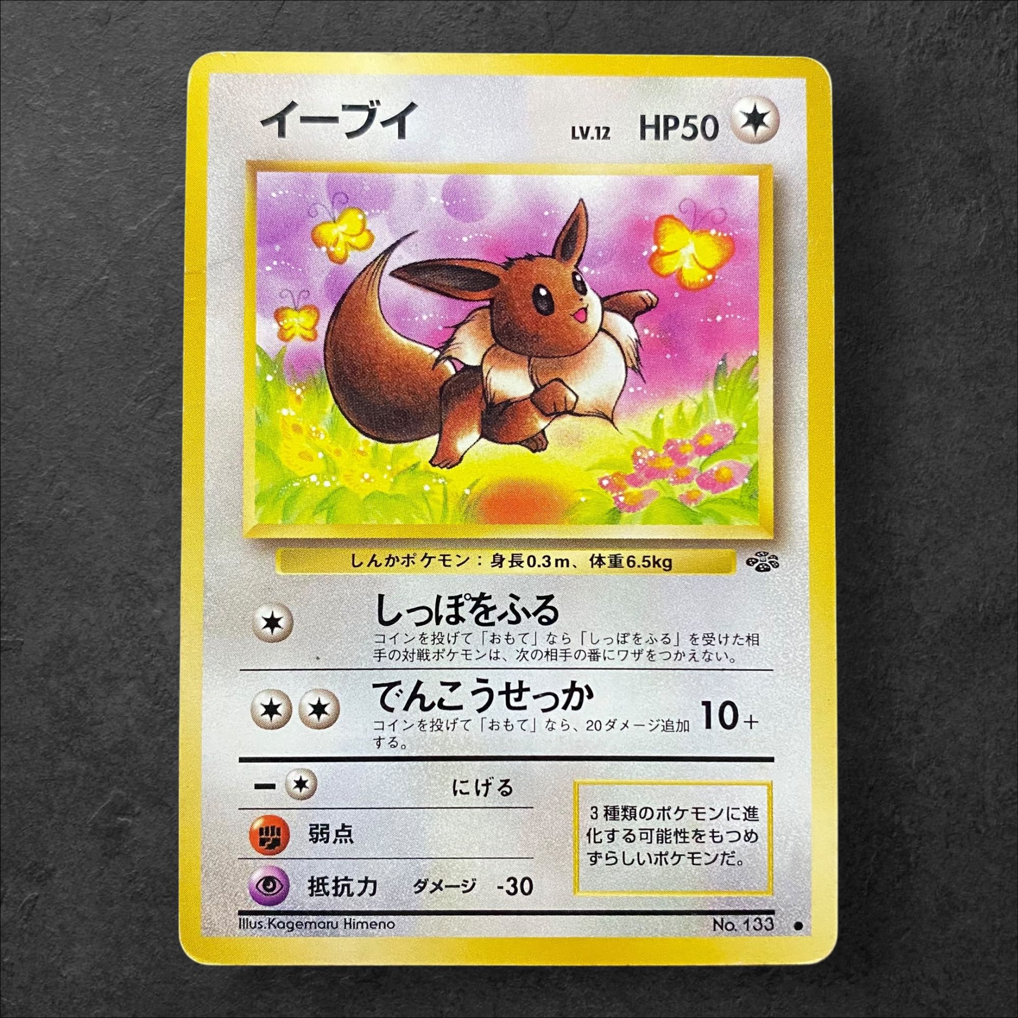 7164【ポケモンカード】〈旧裏〉イーブイLV.12 〈No.133○〉の 7164【ポケモンカード】〈旧裏〉イーブイLV.12 〈No.133○〉の