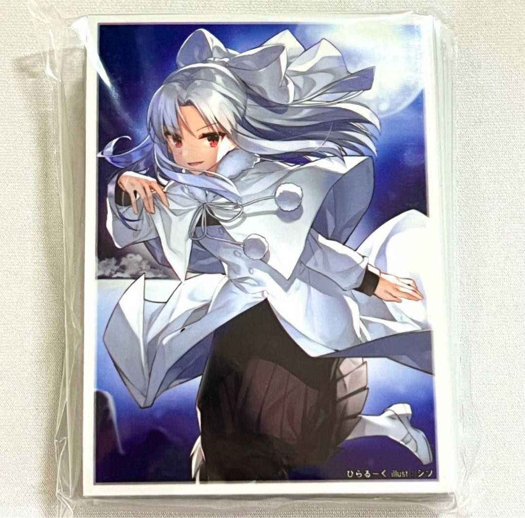 FGO Tsukihime Shiraren Piraruku Character Sleeve Deck Shield