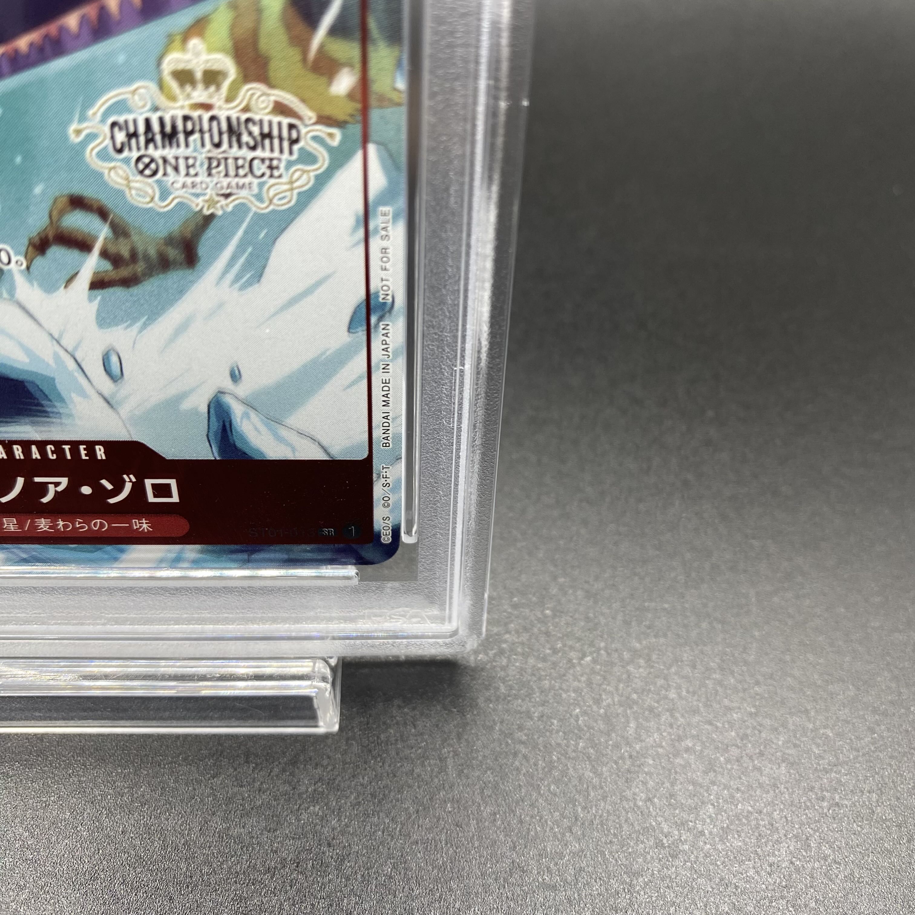 PSA10] Roronoa Zoro Championship 2022 Promo - Opened PROMO ST01-013